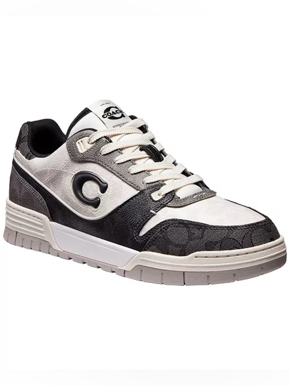Coach Men's Soho Signature Round Toe Sneakers NWOB